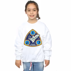 NASA - Sweat SPACELAB LIFE SCIENCE - Fille (Blanc)