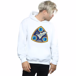NASA - Sweat à capuche SPACELAB LIFE SCIENCE - Homme (Blanc)