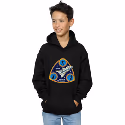 NASA - Sweat à capuche SPACELAB LIFE SCIENCE - Garçon (Noir)