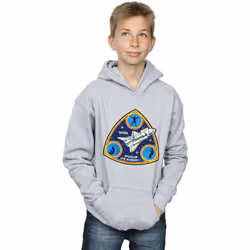 NASA - Sweat à capuche SPACELAB LIFE SCIENCE - Garçon (Gris chiné)