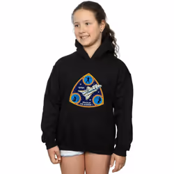 NASA - Sweat à capuche SPACELAB LIFE SCIENCE - Fille (Noir)