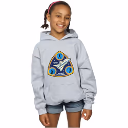 NASA - Sweat à capuche SPACELAB LIFE SCIENCE - Fille (Gris chiné)