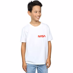 NASA - T-shirt - Garçon (Blanc)