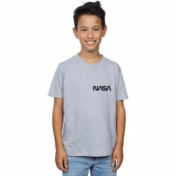 NASA - T-shirt - Garçon (Gris chiné)