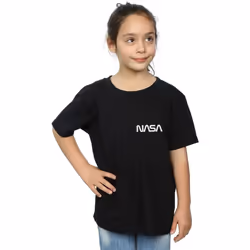 NASA - T-shirt - Fille (Noir)