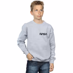 NASA - Sweat - Garçon (Gris chiné)