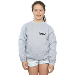 NASA - Sweat - Fille (Gris chiné)