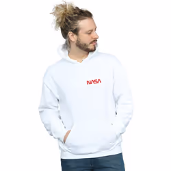 NASA - Sweat à capuche - Homme (Blanc)