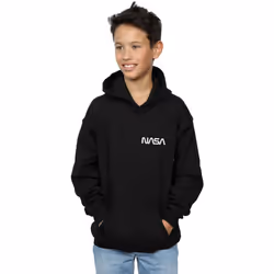 NASA - Sweat à capuche - Garçon (Noir)