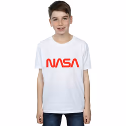 NASA - T-shirt - Garçon (Blanc)