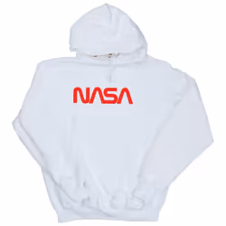 NASA - Sweat à capuche - Femme (Blanc)