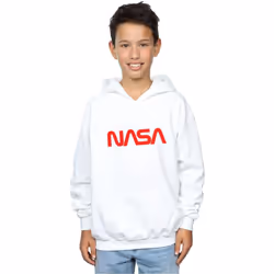 NASA - Sweat à capuche - Garçon (Blanc)