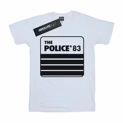 The Police - T-shirt TOUR - Homme (Blanc)