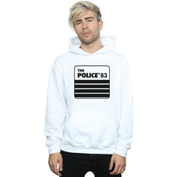 The Police - Sweat à capuche TOUR - Homme (Blanc)
