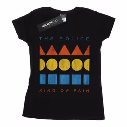 The Police - T-shirt KING OF PAIN - Femme (Noir)
