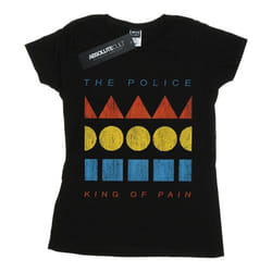 The Police - T-shirt KING OF PAIN - Femme (Noir)