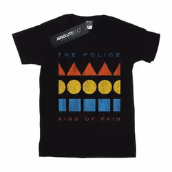 The Police - T-shirt KING OF PAIN - Femme (Noir)