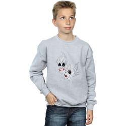 Disney - Sweat WICKED WOMEN - Garçon (Gris chiné)
