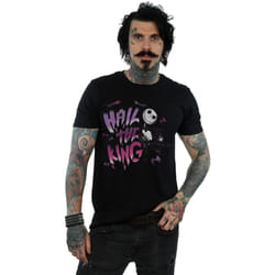 Disney - T-shirt NIGHTMARE BEFORE CHRISTMAS HAIL THE KING - Homme (Noir)