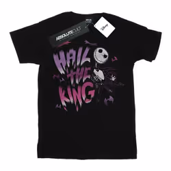 Disney - T-shirt NIGHTMARE BEFORE CHRISTMAS HAIL THE KING - Femme (Noir)