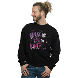 Disney - Sweat NIGHTMARE BEFORE CHRISTMAS HAIL THE KING - Homme (Noir)