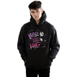 Disney - Sweat à capuche NIGHTMARE BEFORE CHRISTMAS HAIL THE KING - Homme (Noir)