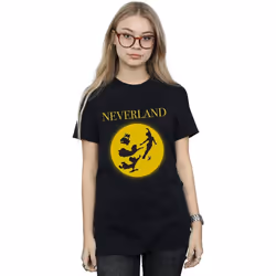 Disney - T-shirt - Femme (Noir)
