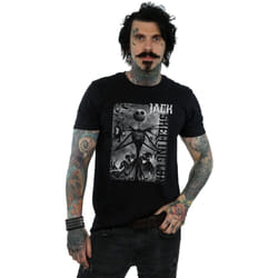 Disney - T-shirt NIGHTMARE BEFORE CHRISTMAS SKELLINGTON - Homme (Noir)