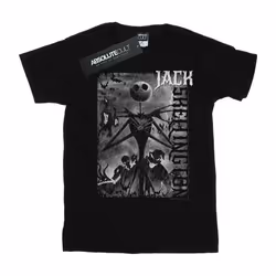 Disney - T-shirt NIGHTMARE BEFORE CHRISTMAS SKELLINGTON - Femme (Noir)