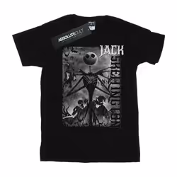 Disney - T-shirt NIGHTMARE BEFORE CHRISTMAS SKELLINGTON - Femme (Noir)