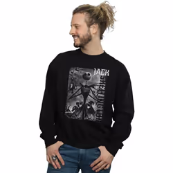 Disney - Sweat NIGHTMARE BEFORE CHRISTMAS SKELLINGTON - Homme (Noir)