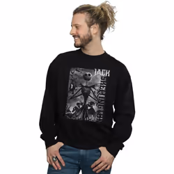 Disney - Sweat NIGHTMARE BEFORE CHRISTMAS SKELLINGTON - Homme (Noir)