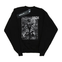 Disney - Sweat NIGHTMARE BEFORE CHRISTMAS SKELLINGTON - Fille (Noir)