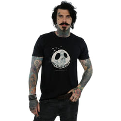 Disney - T-shirt NIGHTMARE BEFORE CHRISTMAS SERIOUSLY SPOOKY - Homme (Noir)