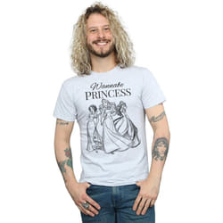 Disney Princess - T-shirt WANNABE PRINCESS - Homme (Gris chiné)