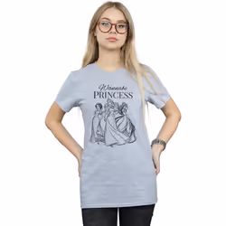 Disney Princess - T-shirt WANNABE PRINCESS - Femme (Gris chiné)