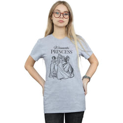 Disney Princess - T-shirt WANNABE PRINCESS - Femme (Gris chiné)