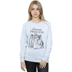 Disney Princess - Sweat WANNABE PRINCESS - Femme (Gris chiné)