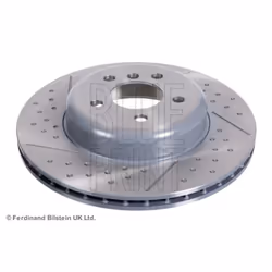 Disque de frein BLUE PRINT ADB114382 arrière, ventilé, rainuré, à haute teneur en carbone, 1 pièce