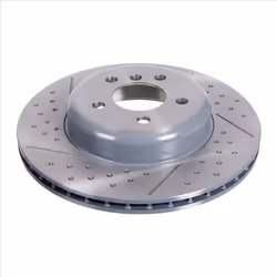 Disque de frein BLUE PRINT ADB114382 arrière, ventilé, rainuré, à haute teneur en carbone, 1 pièce - Vue supplémentaire 5