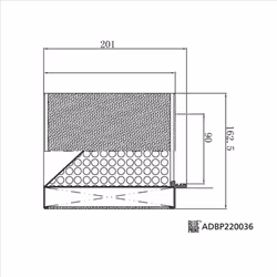 Filtre à air BLUE PRINT ADBP220036 - Vue supplémentaire 7