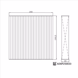 Filtre d'habitacle (filtre à pollen) BLUE PRINT ADBP250033 - Vue supplémentaire 5