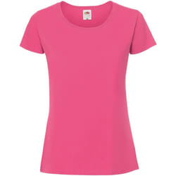 Fruit Of The Loom - T-shirt ajusté - Femmes (Fuchsia)