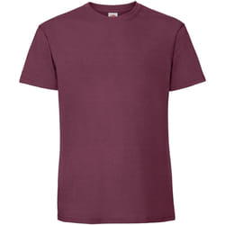 Fruit Of The Loom - T-shirt - Hommes (Bordeaux)