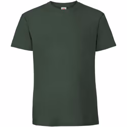 Fruit Of The Loom - T-shirt - Hommes (Vert bouteille)