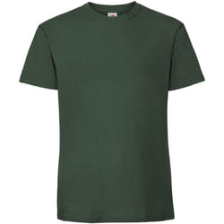 Fruit Of The Loom - T-shirt - Hommes (Vert bouteille)