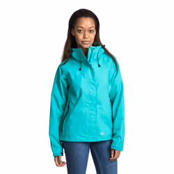 Trespass Miyake - Veste imperméable à capuche - Femme (Bleu lagon)