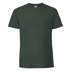 Fruit Of The Loom - T-shirt Ringspun Premium - Homme (Vert bouteille)