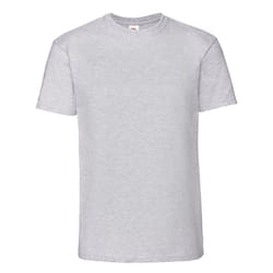 Fruit Of The Loom - T-shirt Ringspun Premium - Homme (Gris claire)