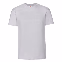 Fruit Of The Loom - T-shirt Ringspun Premium - Homme (Gris claire)